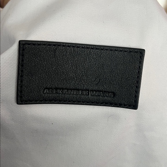ALEXANDER WANG mini black leather backpack main image 4